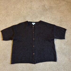 short sleeve cardigan